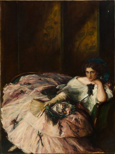 Souvenir di un "Ballo Internazionale" (Ritratto di Miss Kathleen Bruce) da Charles Haslewood Shannon