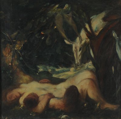 Studio per La Ninfa Addormentata da Charles Haslewood Shannon