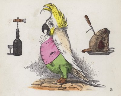 Cacatua goloso da Charles Henry (after) Bennett