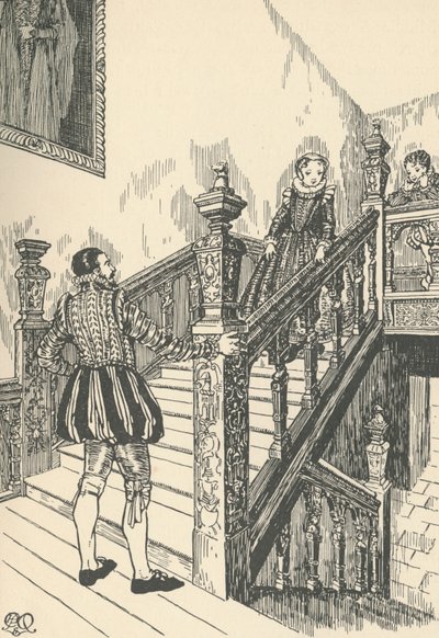 Scala del XVI secolo, 1931 da Charles Henry Bourne Quennell