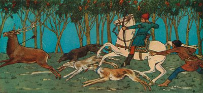 Caccia normanna, 1931 da Charles Henry Bourne Quennell