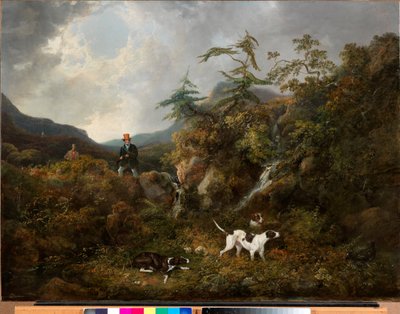 Caccia alla pernice nelle Highlands da Charles Henry Schwanfelder