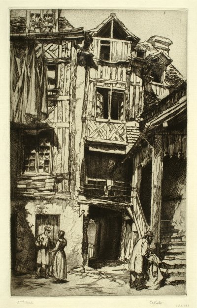Cortile di Lisieux da Charles Henry White