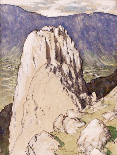 La Roccia del Pilastro, 1928 da Charles John Holmes