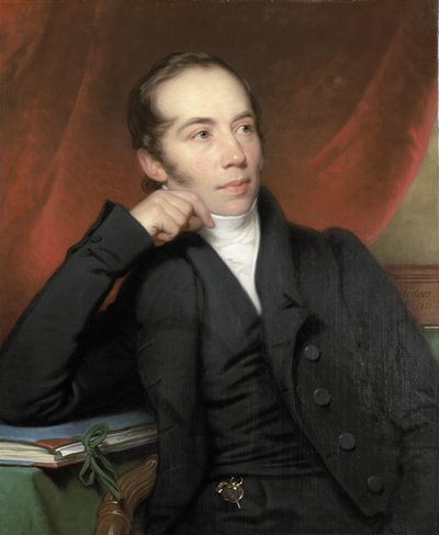 Ritratto di Pieter Ernst Hendrik Praetorius, Broker, Disegnatore e Pittore. Presidente del Consiglio del Rijksmuseum 1852-74 da Charles Howard Hodges
