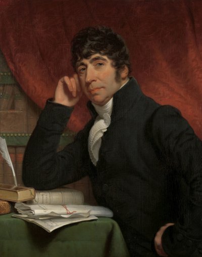 Ritratto di Willem Bilderdijk da Charles Howard Hodges