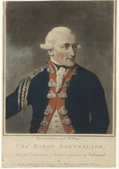 Ritratto di Carel Barone van Boetzelaer da Charles Howard Hodges
