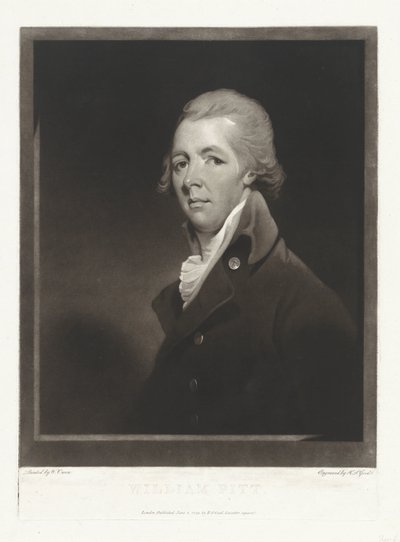 Ritratto dello statista William Pitt da Charles Howard Hodges
