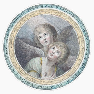 Due cherubini. Due angeli da Charles Howard Hodges