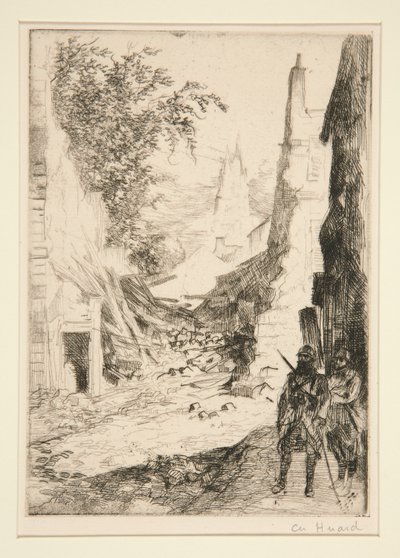 Veduta di St. Jean des Vignes da Charles Huard