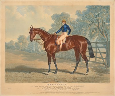 [Rennen]: "Deception", Gewinner der Oaks Stakes in Epsom, 1839, geritten von J. Day da Charles Hunt