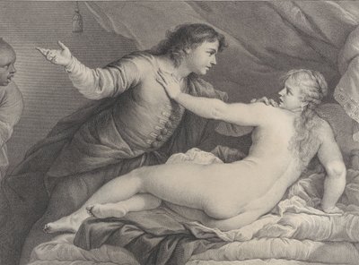 Tarquinio e Lucrezia, 1752 da Charles Hutin