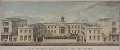 Lambeth Asylum per ragazze, fondato nel 1758 da Charles Ingrey