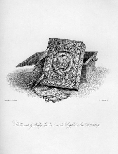 Bibbia usata dal re Carlo I sul patibolo, 30 gennaio 1649 da Charles J. Smith