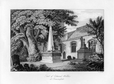 Tomba di Edmund Waller, Beaconsfield, Buckinghamshire da Charles J. Smith