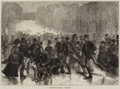 Giochi di Natale a Versailles da Charles J. Staniland