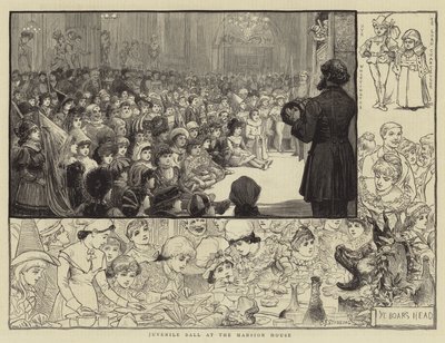 Ballo giovanile alla Mansion House da Charles J. Staniland