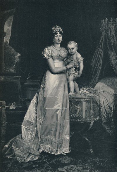 Maria Luisa e il Re di Roma, 1812, 1896 da Charles J. State