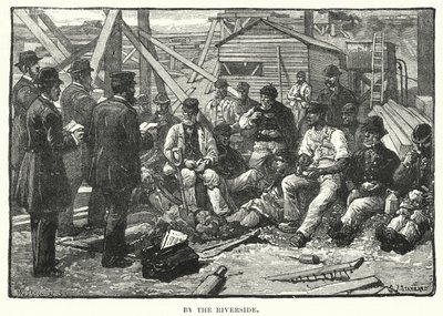 Lungo il fiume da after Charles J. Staniland