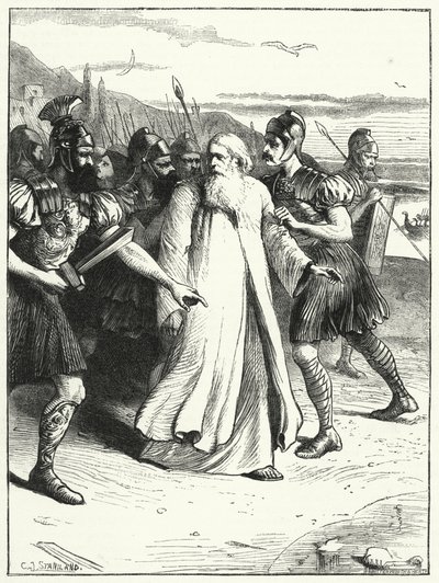 Giovanni Crisostomo condotto in esilio da after Charles J. Staniland