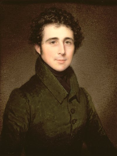 Sir Thomas William Holburne (1793-1874) di Menstrie Bart, 1827 da Charles Jagger