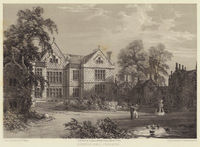 Dorfold Hall, Cheshire da Charles James Richardson