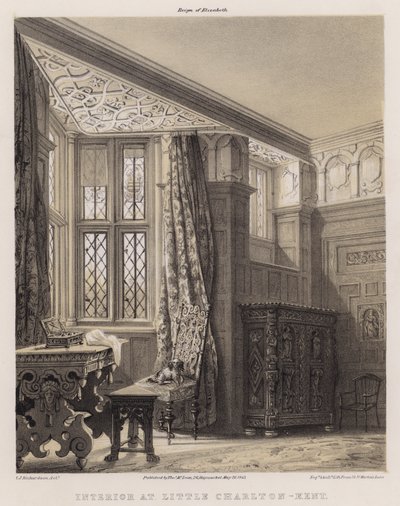 Interno a Little Charlton, Kent da Charles James Richardson