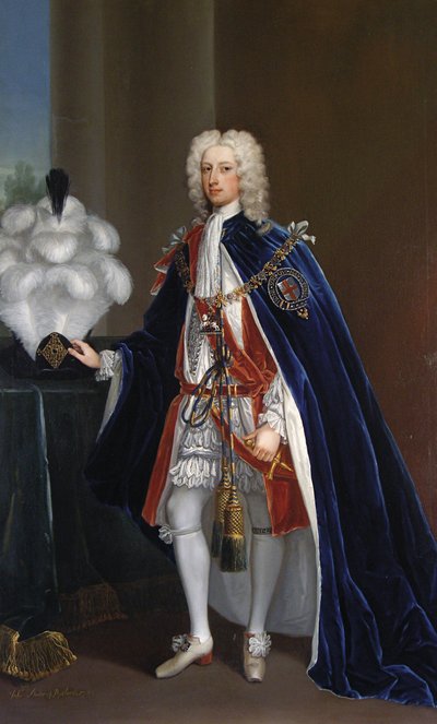 John Manners, 3º Duca di Rutland, 1725 da Charles Jervas