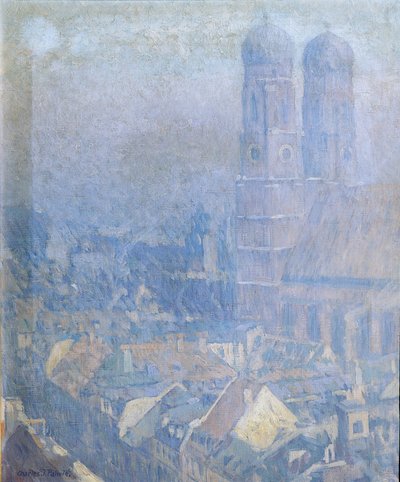 Nebbia mattutina a Monaco da Charles Johann Palmié