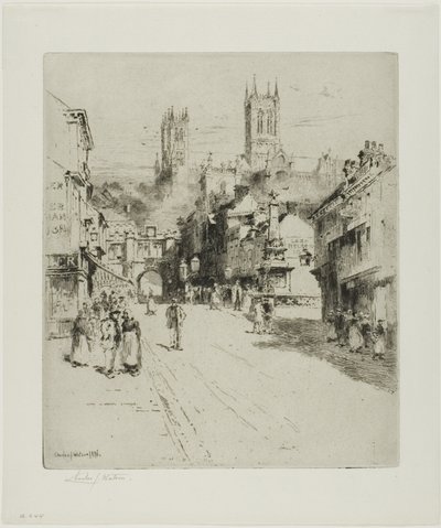 Cattedrale di Lincoln da Charles John Watson