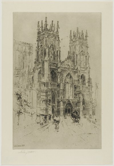 Cattedrale di York da Charles John Watson