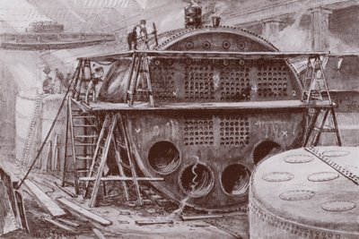 Costruzione delle caldaie da Charles John de (after) Lacy