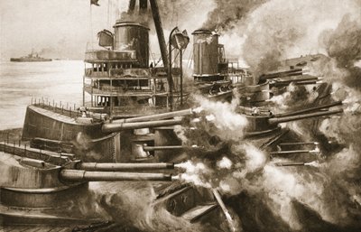 Mordendo con Tutti i Denti in una Volta: il Tremendo Potere della Bordata di una Grande Nave da Battaglia Moderna, da 