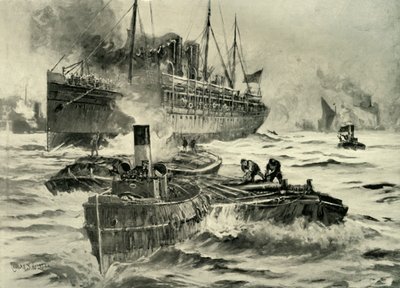 Lo scoppio della guerra - Trasporto che lascia l