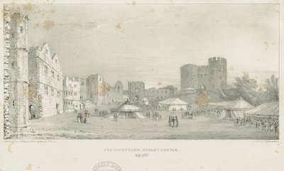 Castello di Dudley - Il Mastio da Charles Joseph Hullmandel