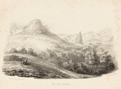 Puy en Velay da Charles Joseph Hullmandel