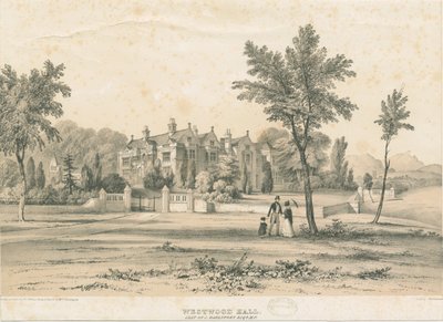 Westwood Hall da Charles Joseph Hullmandel