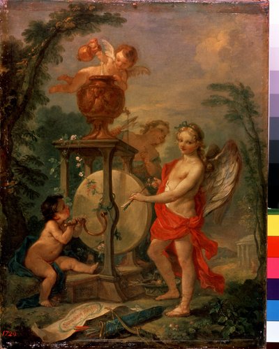 Cupido che affila una freccia da Charles Joseph Natoire