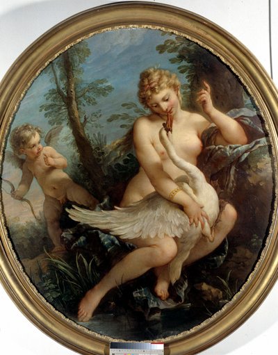 Leda e il cigno da Charles Joseph Natoire