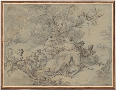 Il ratto di Europa, 1731 da Charles Joseph Natoire