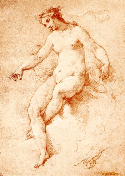 Venere sulle nuvole da Charles Joseph Natoire