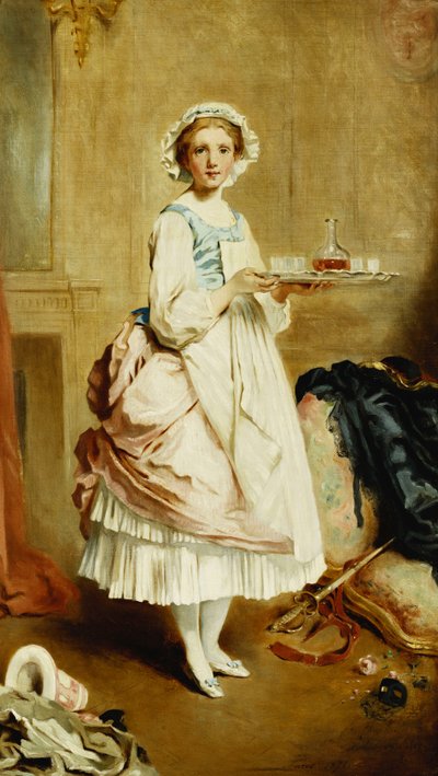 Dopo il Ballo in Maschera, 1871 da Charles Joshua Chaplin