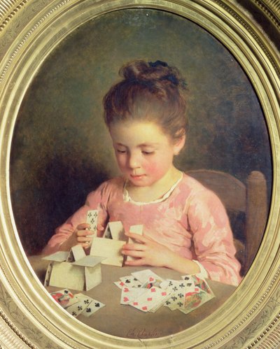 Il castello di carte da Charles Joshua Chaplin