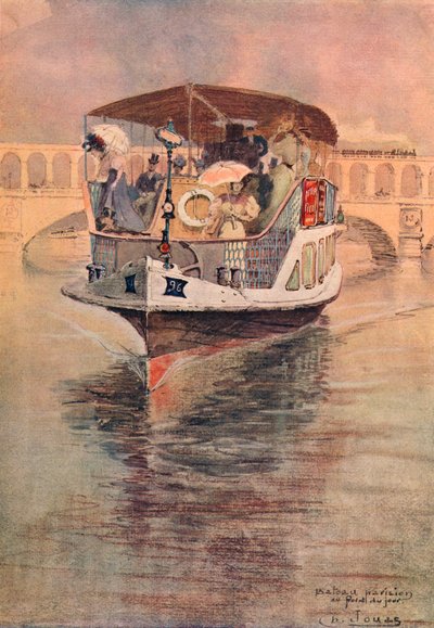 Bateau-Parisien al Point du Jour, 1915 da Charles Jouas