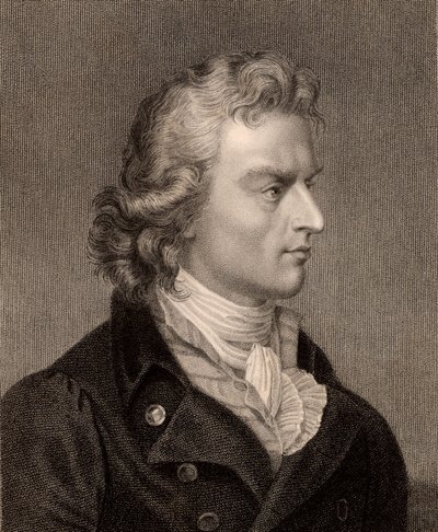 Ritratto di Johann Christoph Friedrich Schiller da Charles Knight