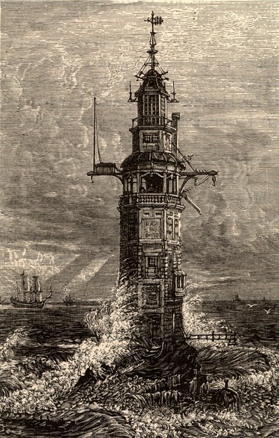 Secondo faro di Eddystone da Charles Knight
