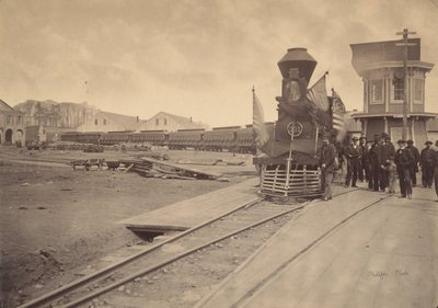 Il treno funebre di Lincoln, Filadelfia, 22-24 aprile 1865 da Charles L. Philippi