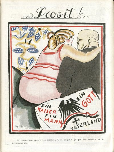 Illustrazione di Chas-Laborde (1886-1941) in Le Rire da Charles Laborde