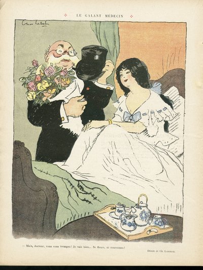 Illustrazione di Chas-Laborde (1886-1941) in Le Rire da Charles Laborde