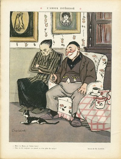 Illustrazione di Chas-Laborde (1886-1941) in Le Rire, 05/04/13 - L